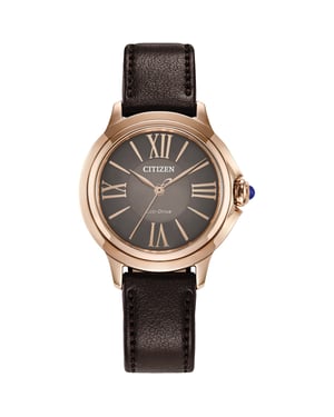 Citizen Dames Bruine Horloge EM1163-09X