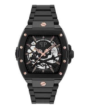 Philipp Plein The $keleton2.0 Heren Zwarte Horloge PWJFA0725