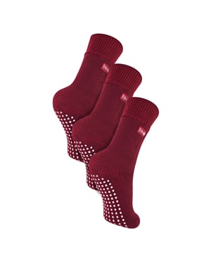 1 Pack Kinderen Binnen Thermo Slippersokken met Grip