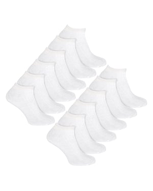 12 Pack Kinderen 100% Katoenen Trainingssokken