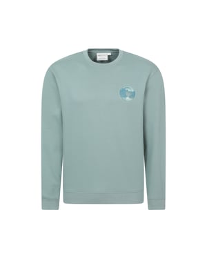 Mountain Warehouse Heren Tree Ring Sweatshirt (Licht Khaki)