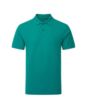 Asquith & Fox Heren Poloshirt met korte mouwen (Jade)