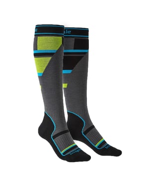 Ski Mountain Junior Racer Over Calf Merino Prestatie Sokken