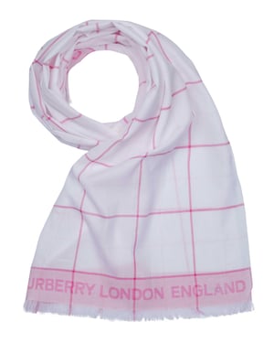 Burberry sjaal PAREO wit