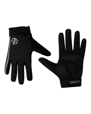 Dare 2B Dames/Dames fietshandschoenen (Zwart)