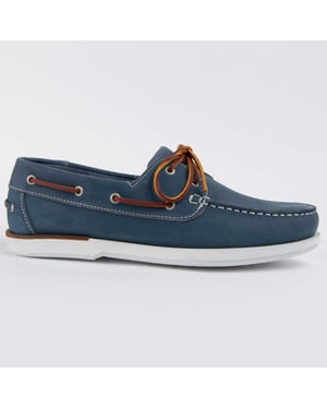 Purapiel Bootsschoen Puranautic11 Blauw