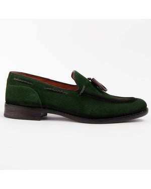 Purapiel Mocassin Moretto2 Groen