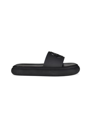 Moncler tapschoenen Slyder zwart
