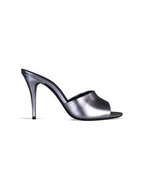 Saint Laurent LA 16 Muiltjes Zilver