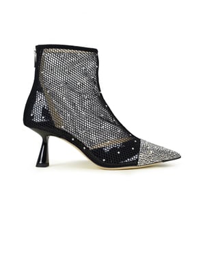 Jimmy Choo Enkellaarzen Kix 65 Zwart