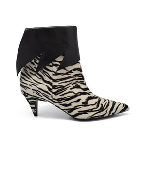 Saint Laurent poppenlaarzen zwart