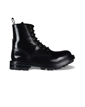 Alexander McQueen wandel-enkellaarzen zwart