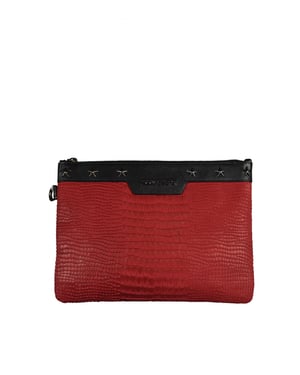 Jimmy Choo Derek clutch rood