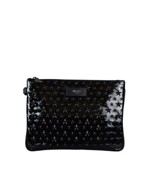 Jimmy Choo Derek clutch zwart