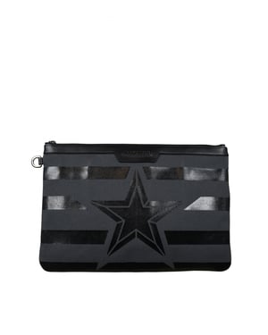 Jimmy Choo Derek clutch grijs
