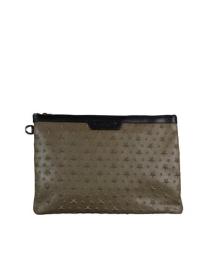 Jimmy Choo Derek Clutch Bruin