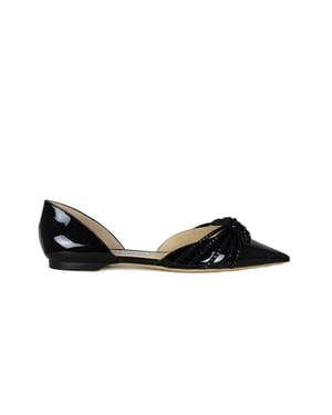 Jimmy Choo Kaitence ballerina's zwart