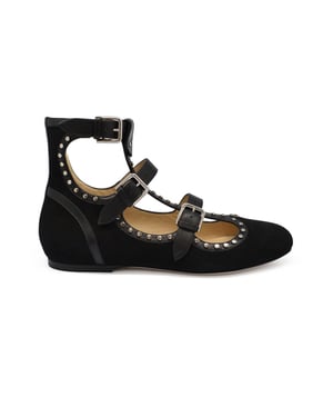 Jimmy Choo Hartley ballerina's zwart