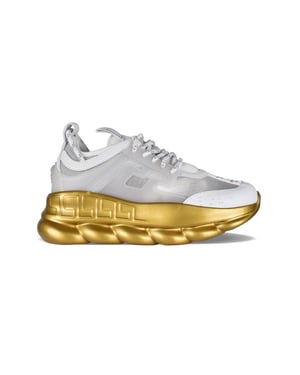 Versace Sneakers Chain Reaction Wit