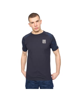 Crosshatch Heren Janscore T-Shirt (Marineblauw)