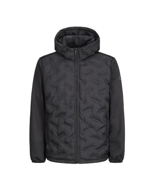 Jack & Jones Outdoorjas Heat Hybrid Jacket Zwart