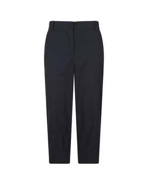 Mountain Warehouse Dames Delta Stretch Capri Broek (Zwart)