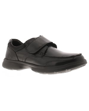 Hush Puppies Teenvriendelijke School schoenen Hector Leer zwart