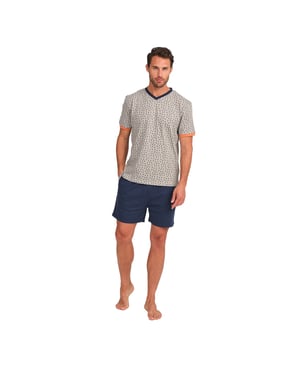JJBFH5400 Kurzarm-Pyjama für Herren