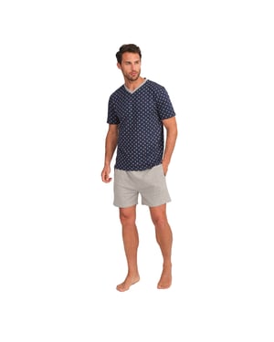 JJBFH5300 Korte mouwen pyjama voor heren