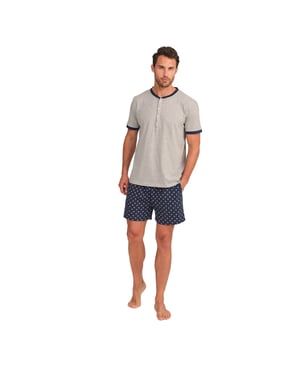 JJBFH5301 Korte mouwen pyjama voor heren