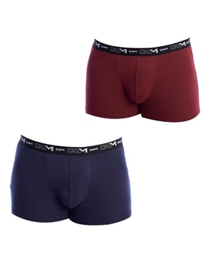 2er-Pack Stretch-Boxershorts aus Baumwolle D6596 für Herren