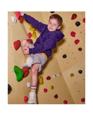 Russell Kinderen/Kinderen Hoodie (Fles groen)
