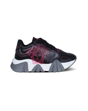 Versace Squalo sneakers Zwart