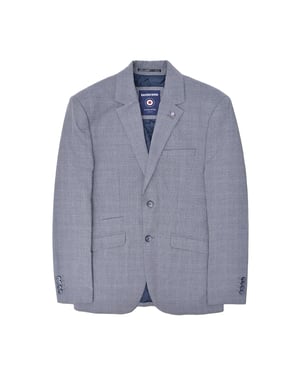 Lambretta Heren Dawson Geruite Blazer (Grijs)