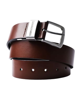 Lambretta Met leer gevoerde riem (Tan)