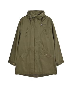 Lambretta Douchebestendige Parka Heren (Kaki Groen)