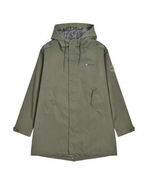 Lambretta Waterdichte heren parka (Kaki Groen)