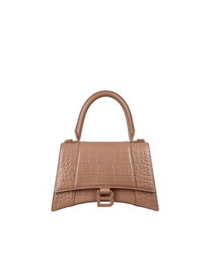 Balenciaga Zandloper handtas Nude