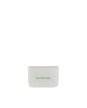 Balenciaga Portemonnee Cash Mini Wit
