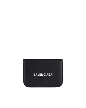 Balenciaga Portemonnee Cash Mini Zwart