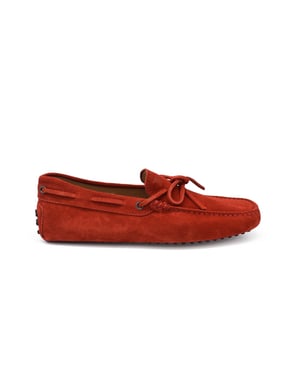 Tod's Suède loafers Rood