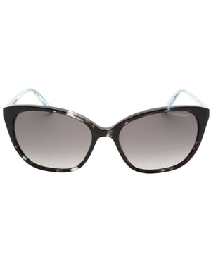 Banana Republic grijze SF gepolariseerde lens zwarte Havana-stijl zonnebril