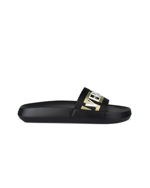 Versace Slippers Zwart