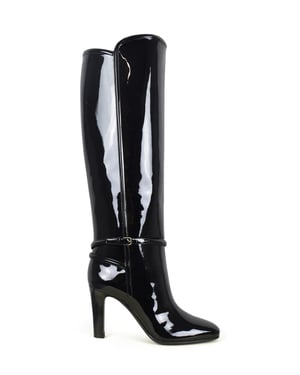Saint Laurent Jane 90 laarzen Zwart
