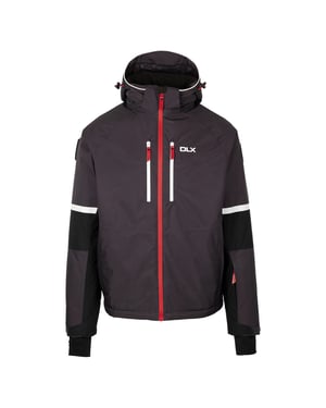 Trespass Heren Mackle DLX Ski jas (Donkergrijs)