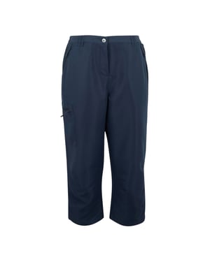 Regatta Dames/Dames Chaska III Walking Capri Cropped Broek (Marine)