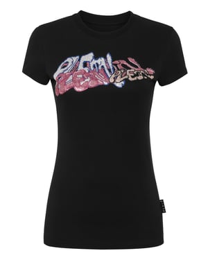 T-Shirt Slim Fit Bombing Graffiti