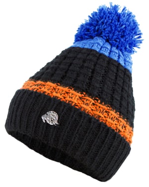 Unisex Wintermuts met Pompon en lichte Fleecevoering