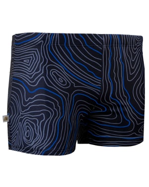 Zwemshorts voor Heren, Strakke Gestreepte Boxershorts
