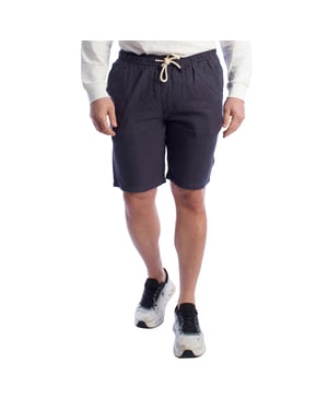 Heren Linnen Bermuda Shorts met Touwtjes HS24MBE09